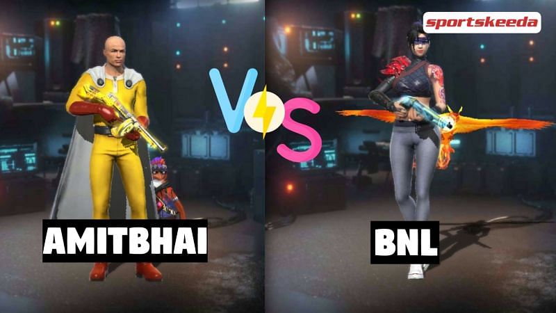 Amitbhai Desi Gamers Vs OP BNL Who Has Better Free Fire Stats In