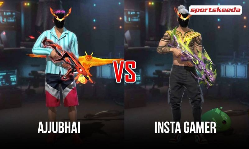 Ajjubhai Total Gaming Vs Insta Gamer Who Has Better Free Fire Stats