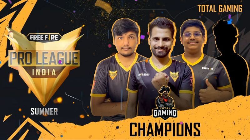 Total Gaming Crowned Free Fire Pro League Summer Champions