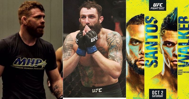 Ufc Fight Night Santos Vs Walker Paul Felder And Michael Chiesa Back