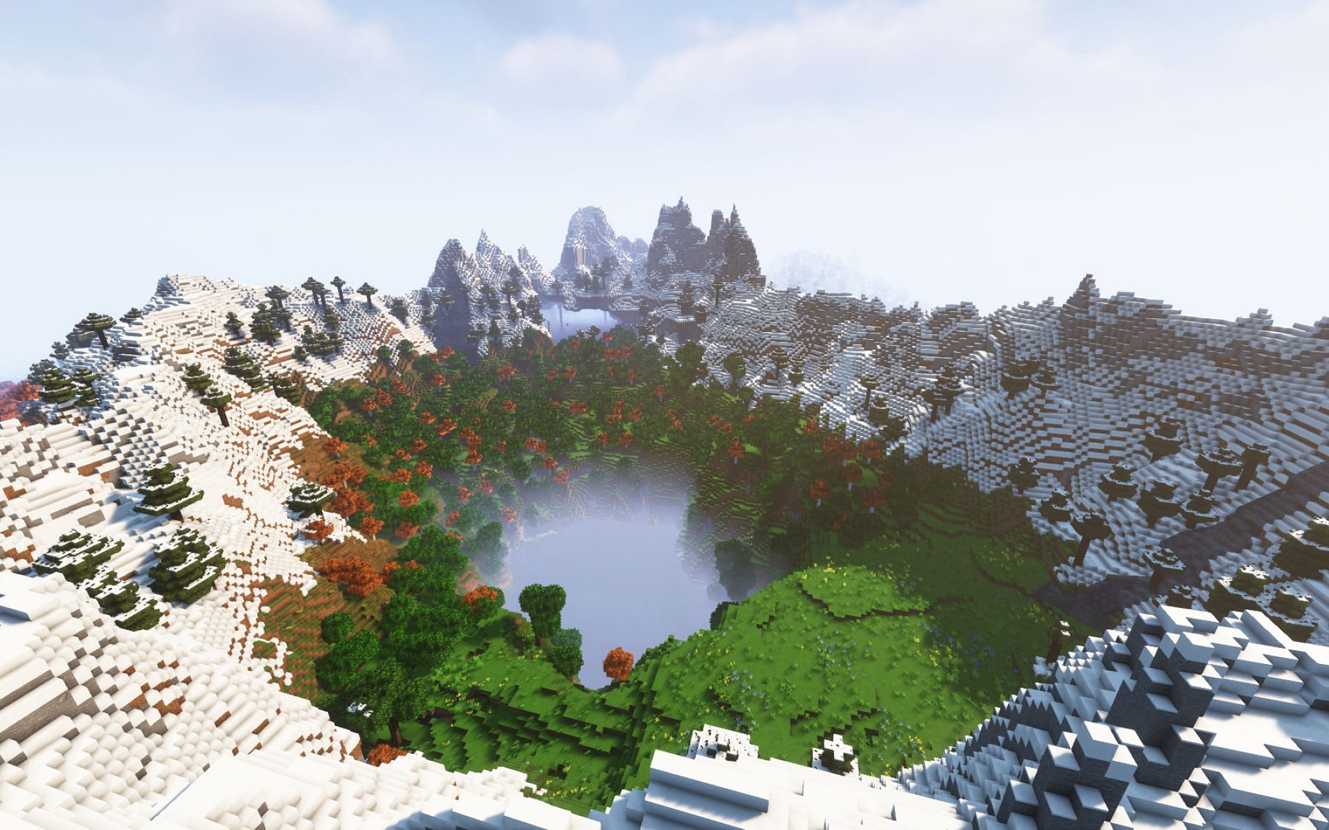 Best Minecraft Seeds For New Mountains With Coordinates