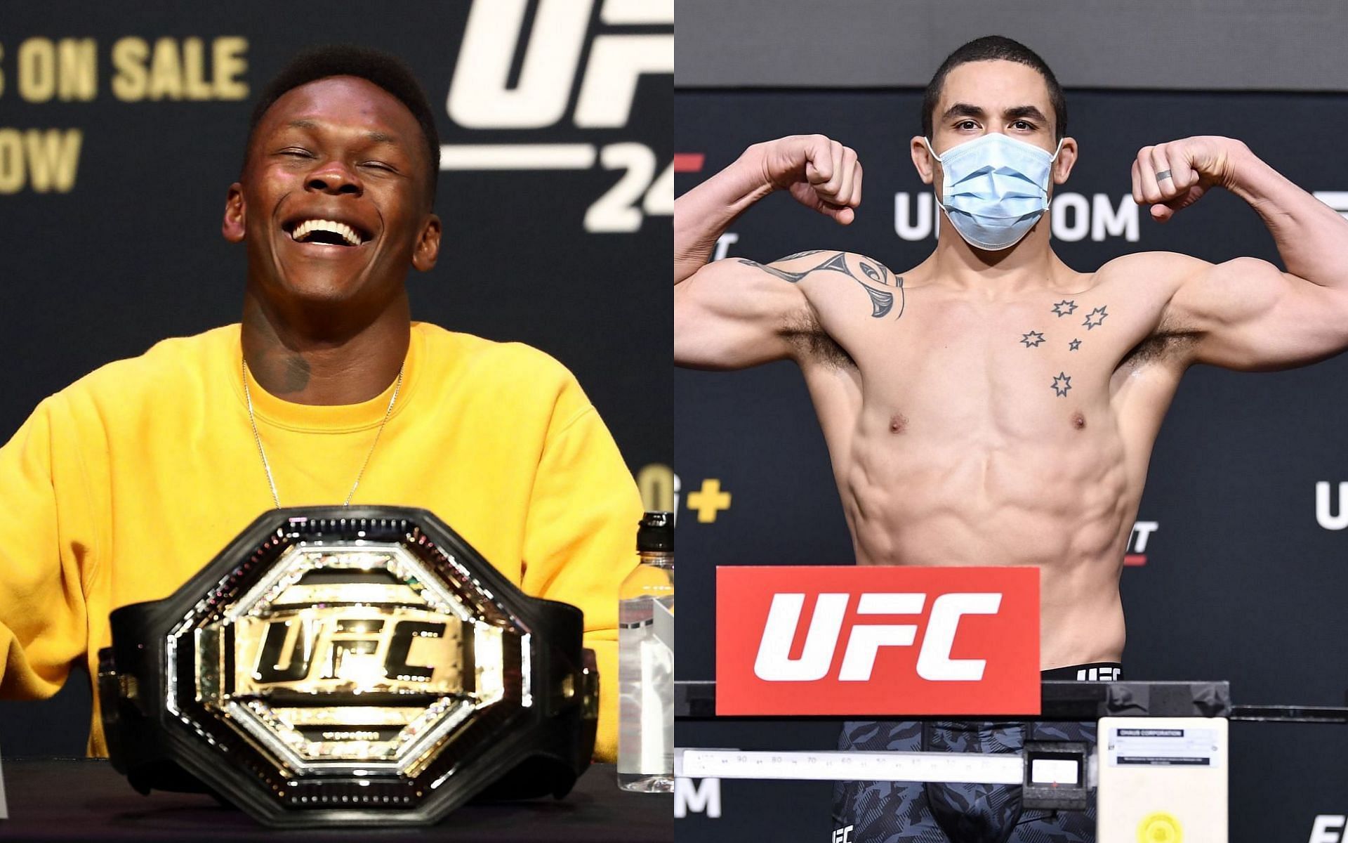 Ufc Israel Adesanya Predicts He Will Finish Robert Whittaker Again