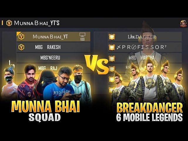 Munna Bhai Gamings Free Fire ID Stats YouTube Earnings Discord And