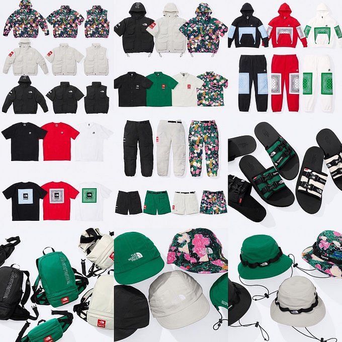 Popular Supreme Collabs Of