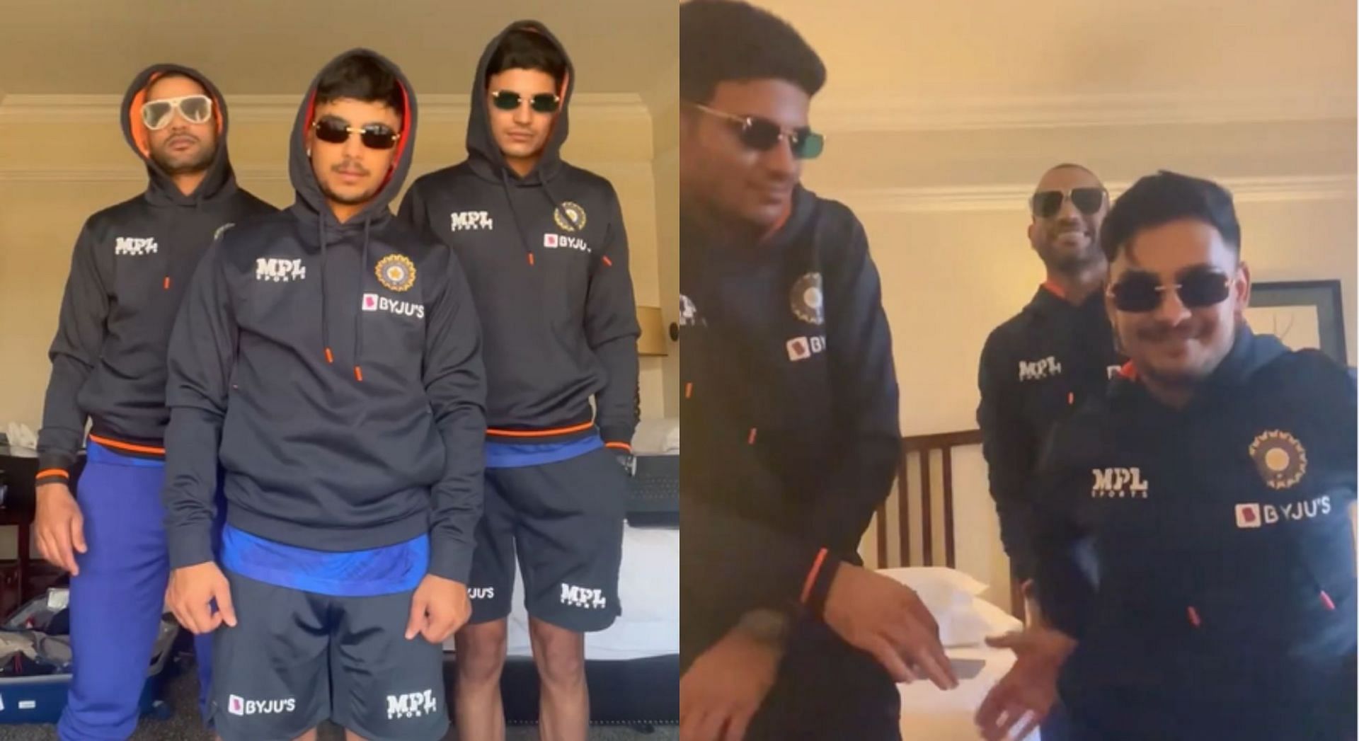 Shikhar Dhawan Shubman Gill And Ishan Kishan Let Their Hair Down