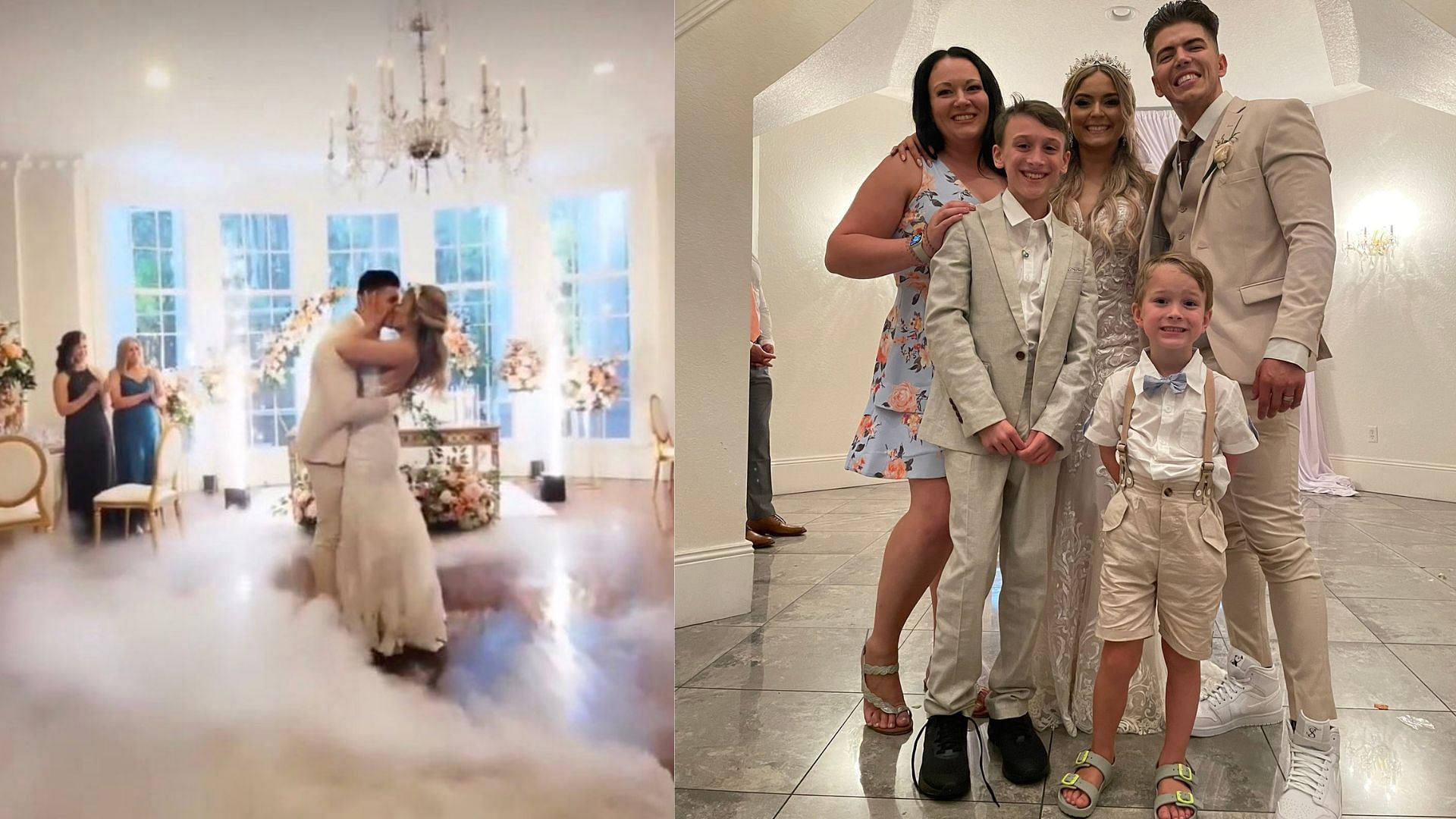 Aew Stars And Fans React To Sammy Guevara And Tay Conti S Wedding