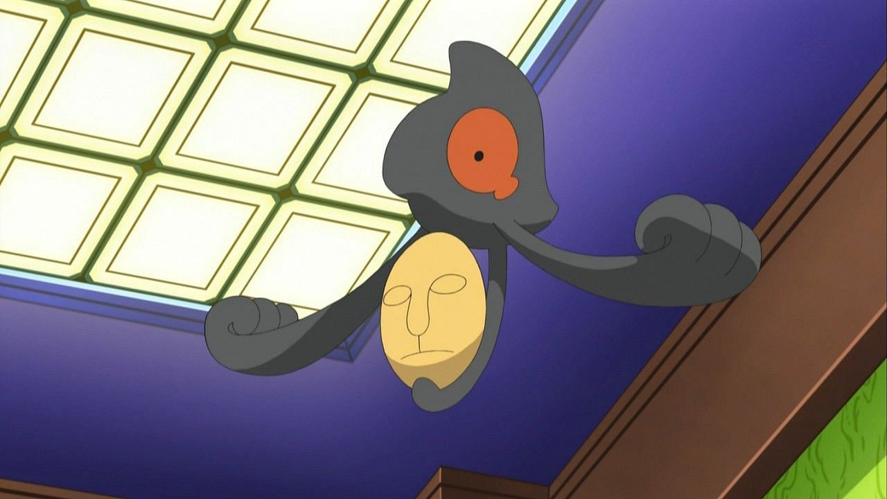 Yamask as it appears in the anime Yamask as it appears in the anime