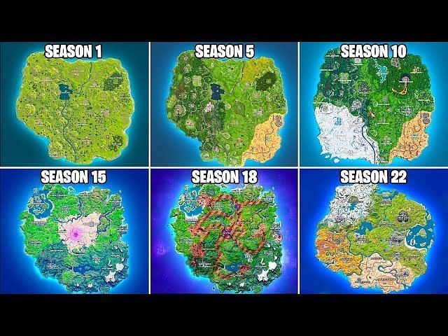 L Ancienne Carte Revient Elle Dans Fortnite Chapter 4 Season 1