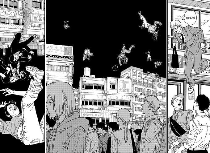 Chainsaw Man Chapter The Falling Devil S Powers Explored