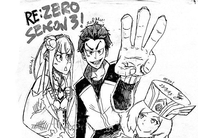 Re Zero Season 3 Confirmed With An Official Trailer And Key Visual