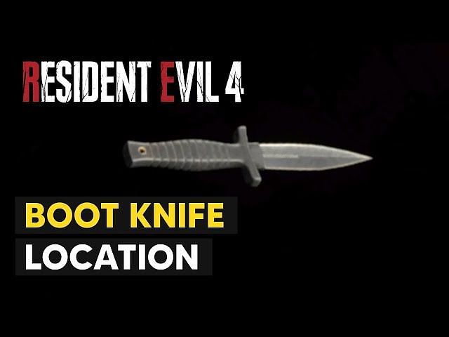 How To Get A Boot Knife In Resident Evil 4 Remake