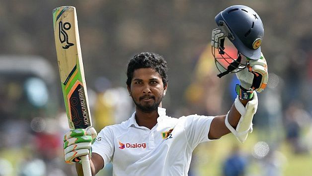 Chandimal scored his best Test knock against India at Galle