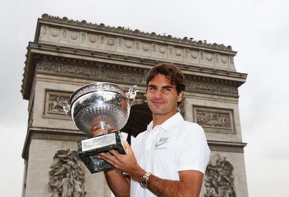 Roger Federer French Open Photocall