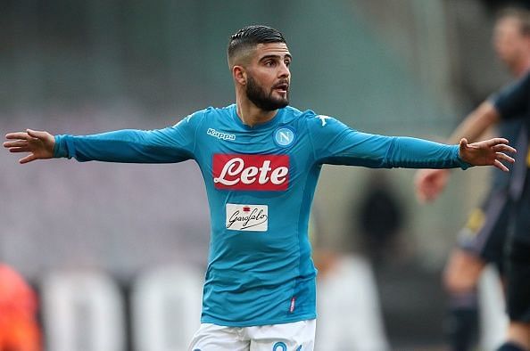 Insigne has been in scintillating form for Napoli