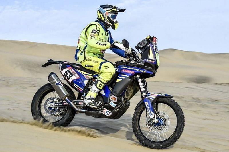 KP Aravind Dakar 2018