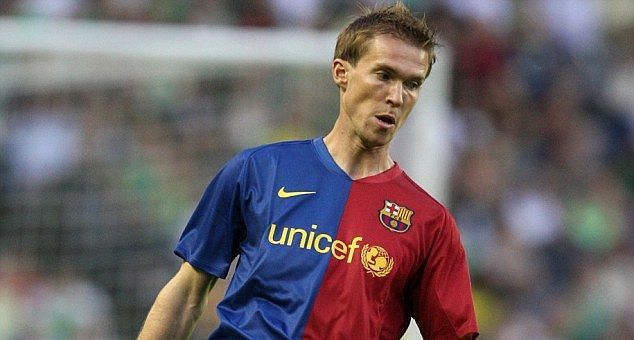 Hleb career was destroyed at the Camp Nou