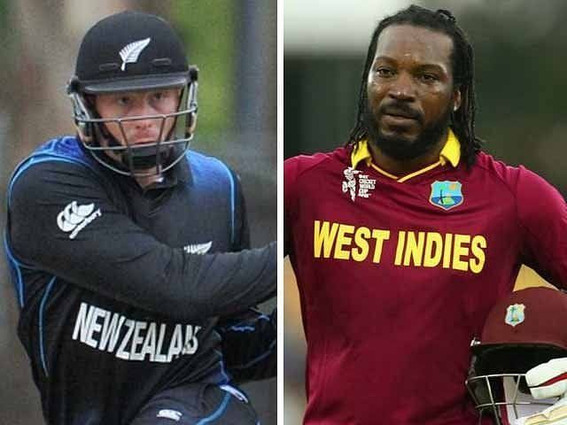 Guptill and Gayle both hit their first ODI double century during the WC