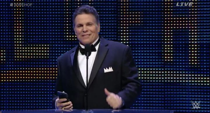 Lanny Poffo inducting brother
