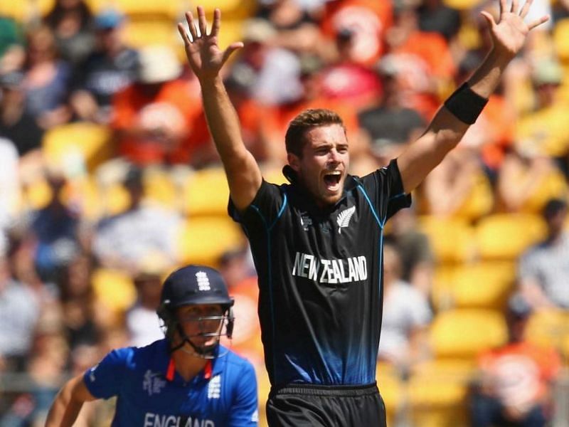 Southee gave his best bowling figures against England