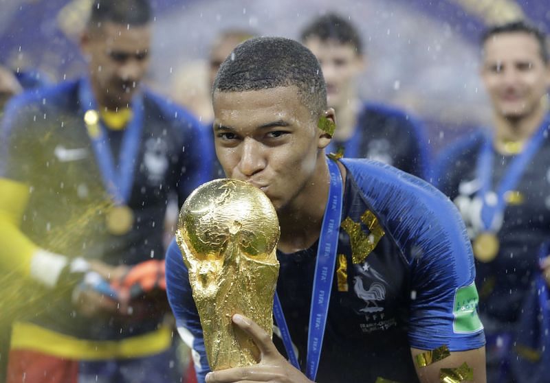 From young Mbappe to aging keeper, the World Cup in records
