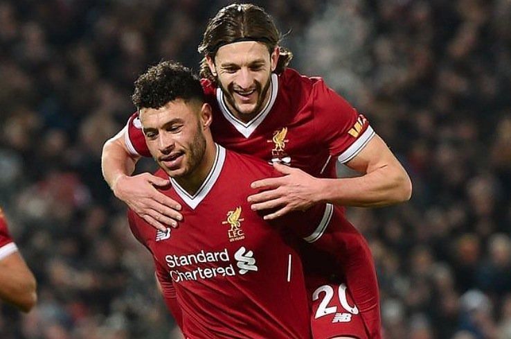 Lallana and Chamberlain are now teammates at Liverpool
