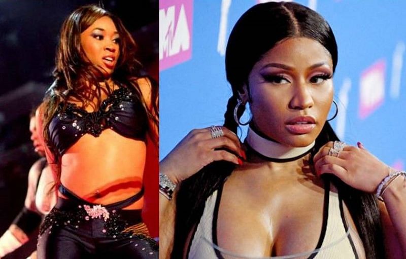 Former WWE Superstar Cameron and Nicki Minaj resemble one another