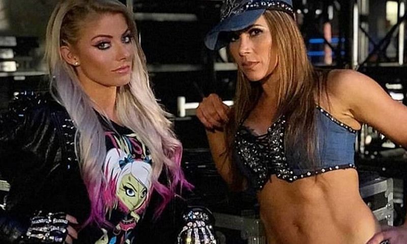 Alexa Bliss and Mickie James are great friends outside the ring
