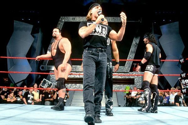 HBK surprisingly joined forces with the nWo 