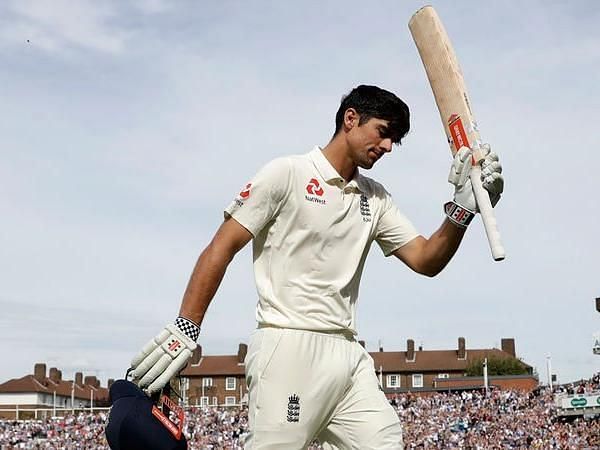 Cook after his final Test innings