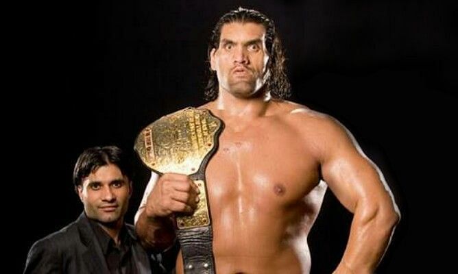 Khali was a big star but his title reign was underwhelming