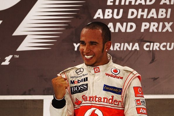 Lewis Hamilton had a poor season in 2011 (by his standards) but a win in Abu Dhabi was a highlight