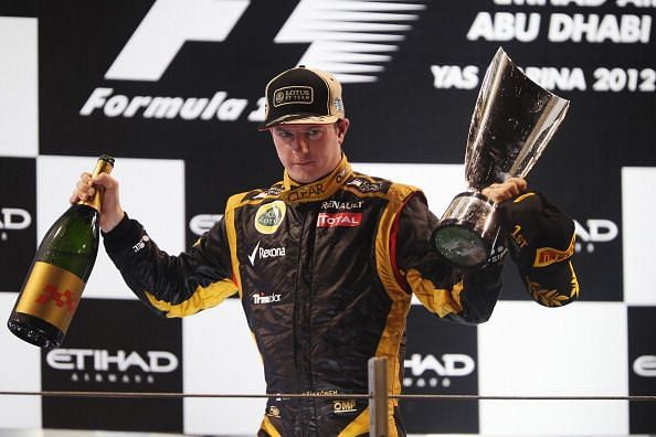 Kimi Raikkonen claimed a very popular victory in 2012.