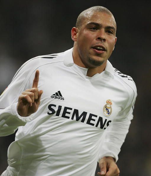 brazil ronaldo real madrid jersey