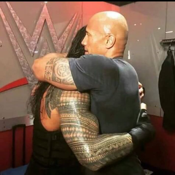 Roman Reigns and The Rock are no stranger to one another as both are cousins.
