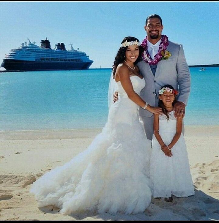 The couple got married in Samoan Style a few years back in 2014