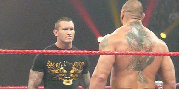 Randy Orton and Batista were rumored to face each other at Wrestlemania 22.