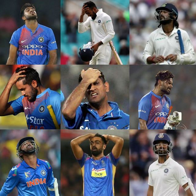 Indian players who disappointed in 2018