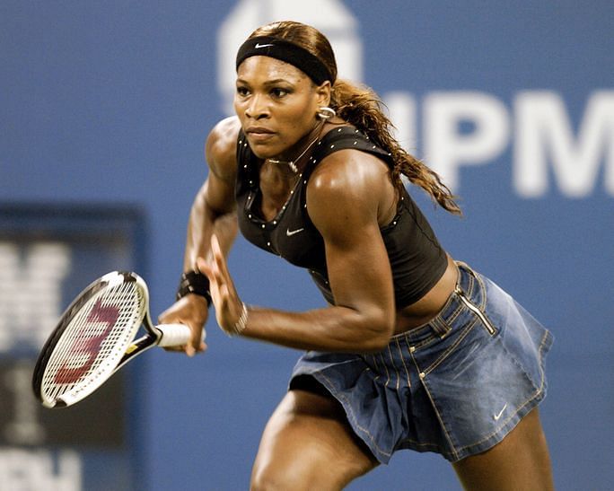 Serena Williams at US Open 2004