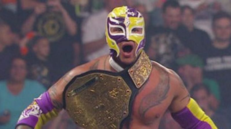 Rey Mysterio won his second World Title at Fatal Four-Way 2010