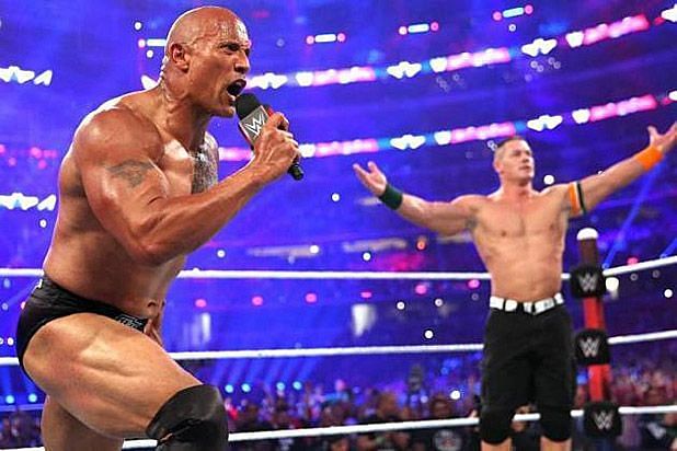 Image result for the rock wrestlemania