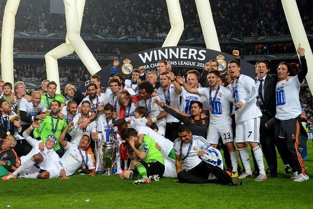 Real Madrid clinched their 10th Champions League title in 2014