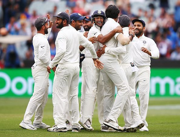 India will begin the new year as No. 1 Test side in the world