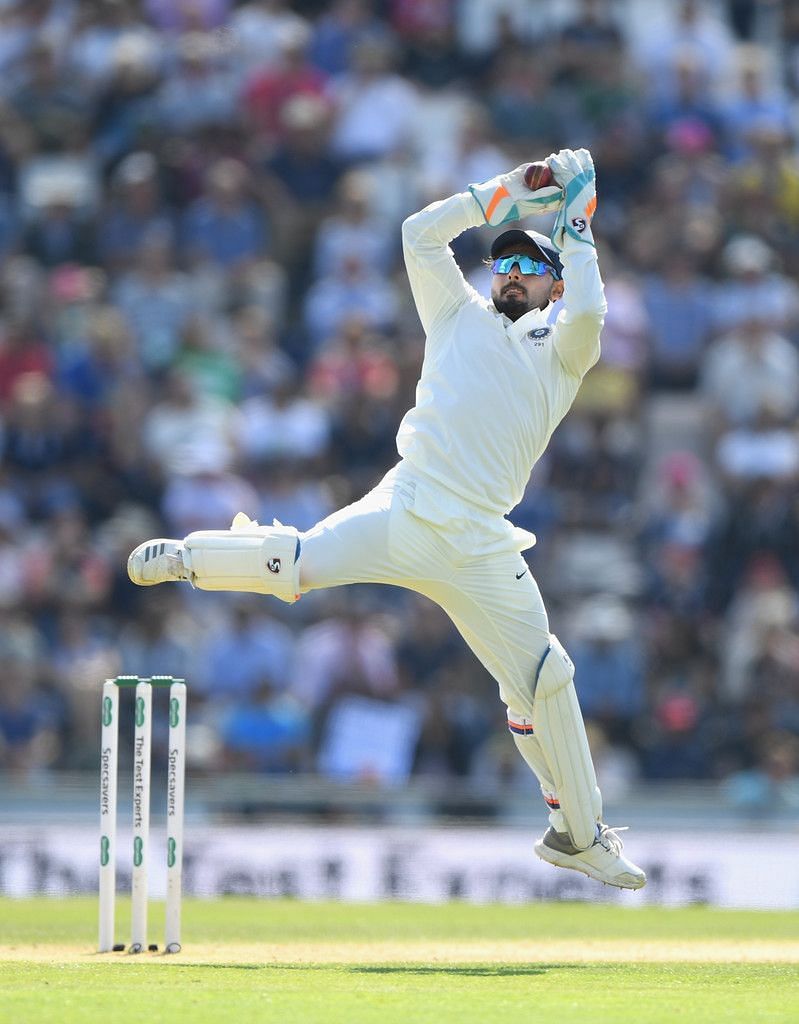 Most catches by an Indian wicket keeper in a test match