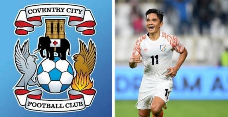 Sunil Chhetri was linked to a move to Coventry City FC