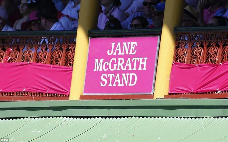 Jane mcgrath stand