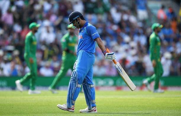 Disappointing moment of dhoni
