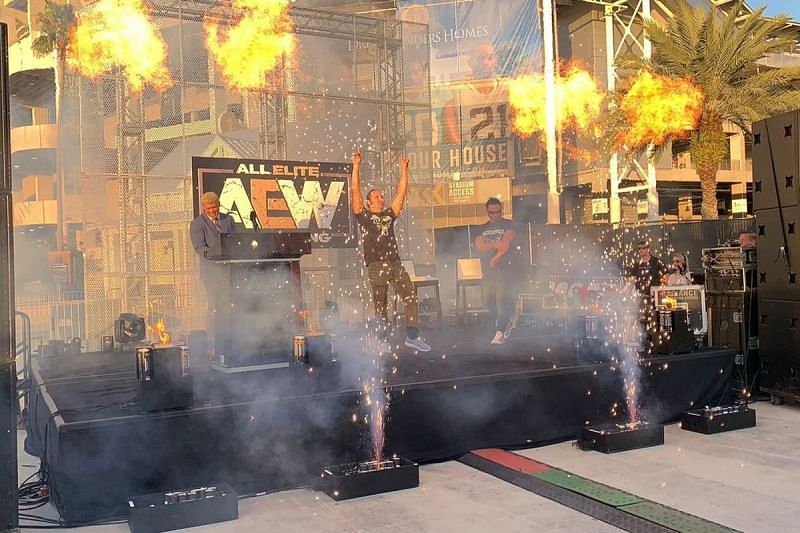 AEW has yet to announce it has a television deal