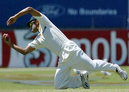 Dravid takes 210 catches