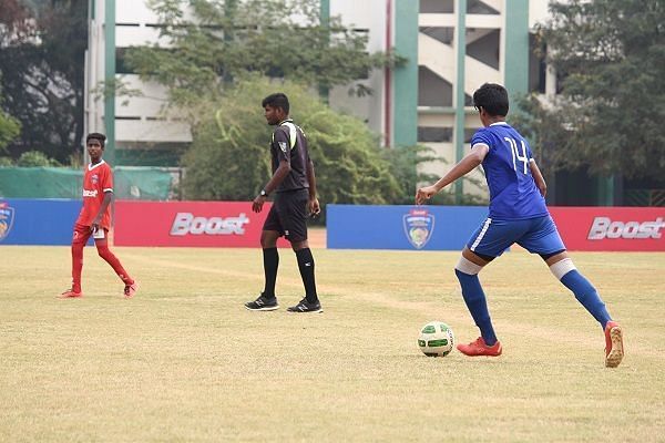 Boost-chennaiyin Fc Football Championship: Seventh Day U-13s, Vidya 