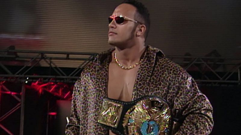 The Rock turned his back on the people to become WWF Champion.